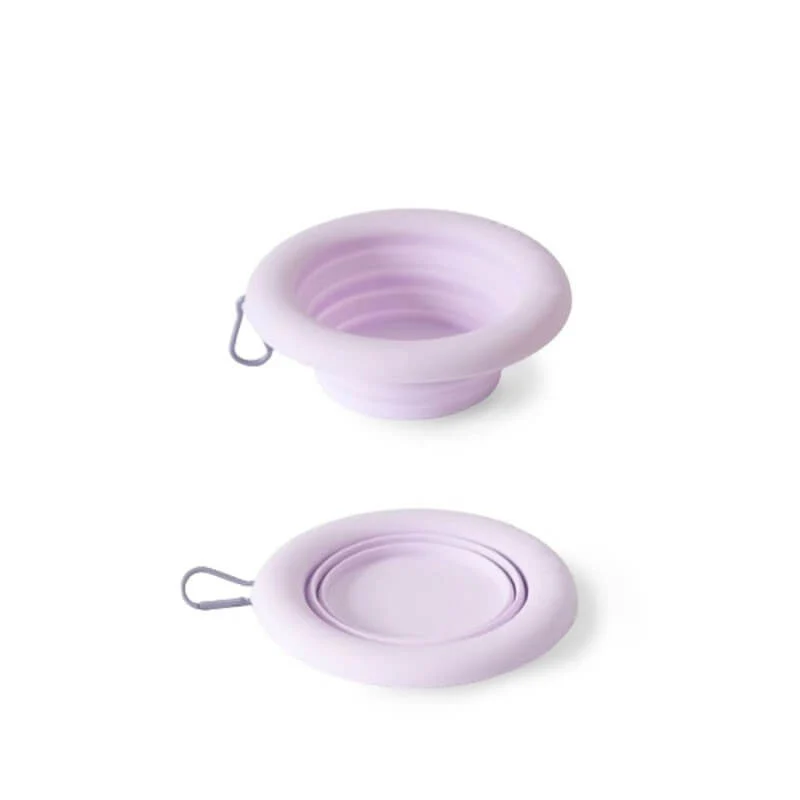 Pet Folding Bowl Portable Silicone Bowl - News Pet Shop
