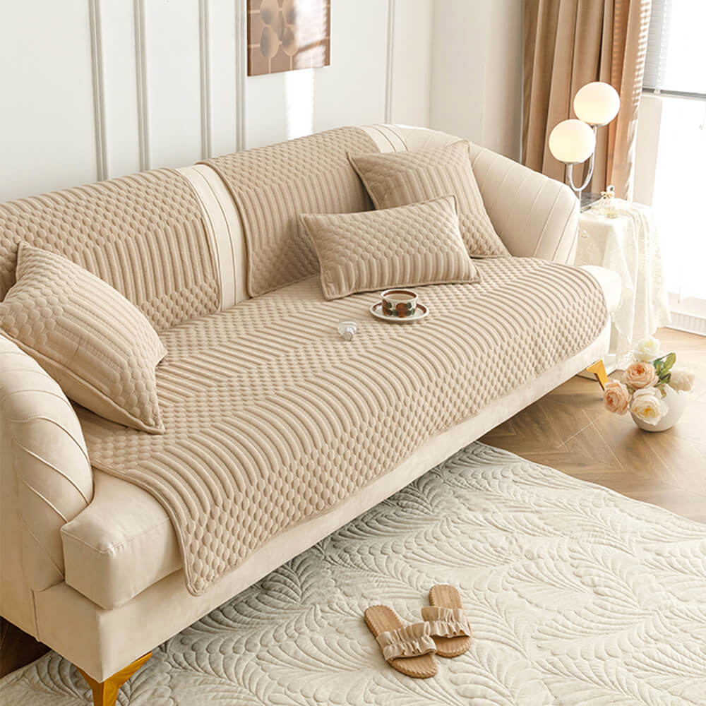 Warm Plush Vintage Non-Slip Couch Cover - News Pet Shop