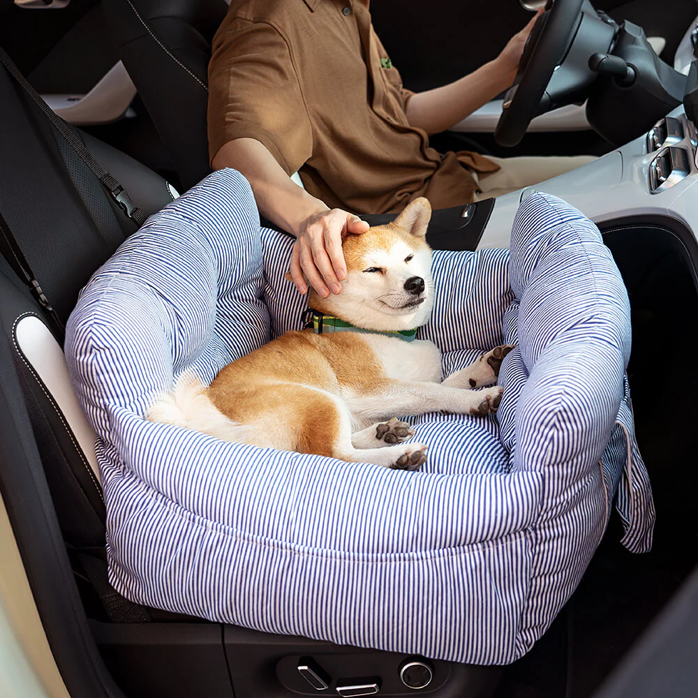 Portable Leisure Outing Pet Bolster Large Dog Car Seat Bed - News Pet Shop