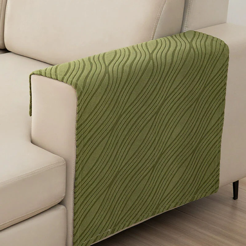 Soft Furry Non-Slip Sofa Protector Armrest Cover Set - News Pet Shop
