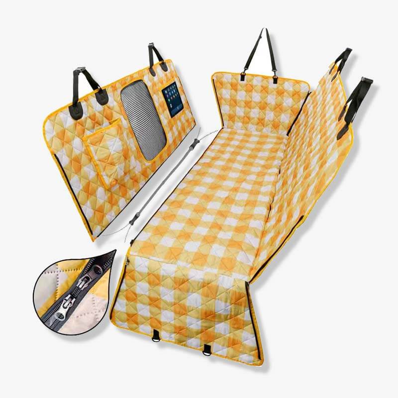 Cationic Fabric Oxford Fabric Waterproof Scratch Resistant Dog Car Seat Covers - News Pet Shop