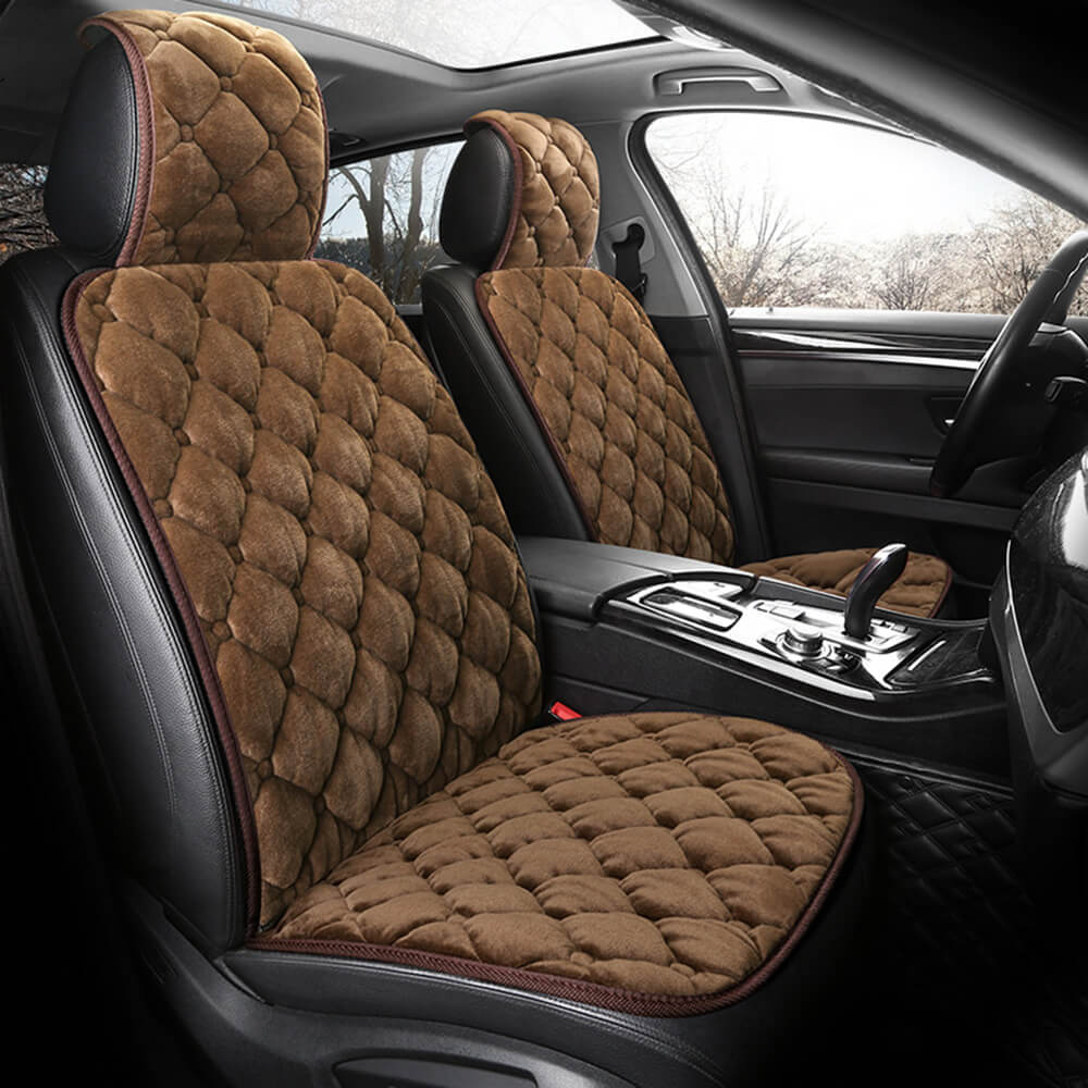 Luxury Plush Warm Thicken Car Seat Cushion - News Pet Shop