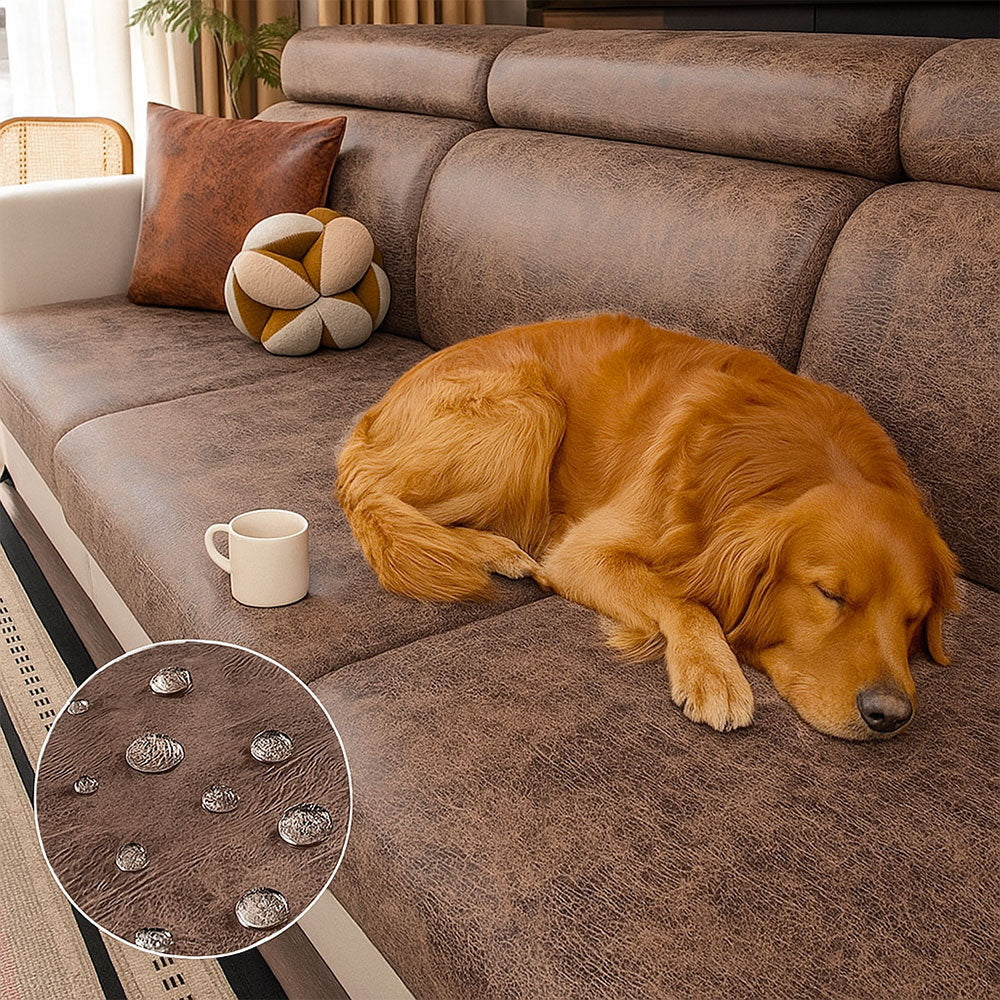 Vintage Water-repellent Silky Polyester Stretch Magic Couch Cover - News Pet Shop