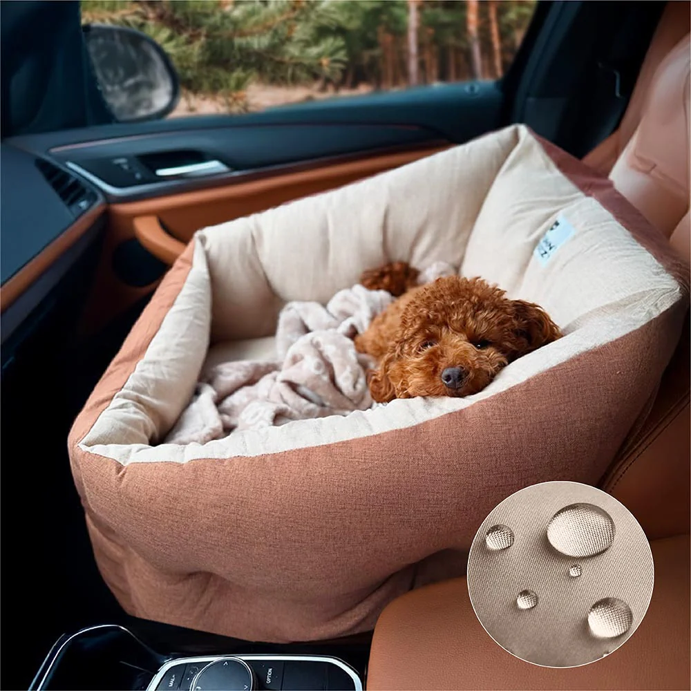 Travel Protection Booster Waterproof Elevated & Thickened Dog Car Seat Bed - News Pet Shop