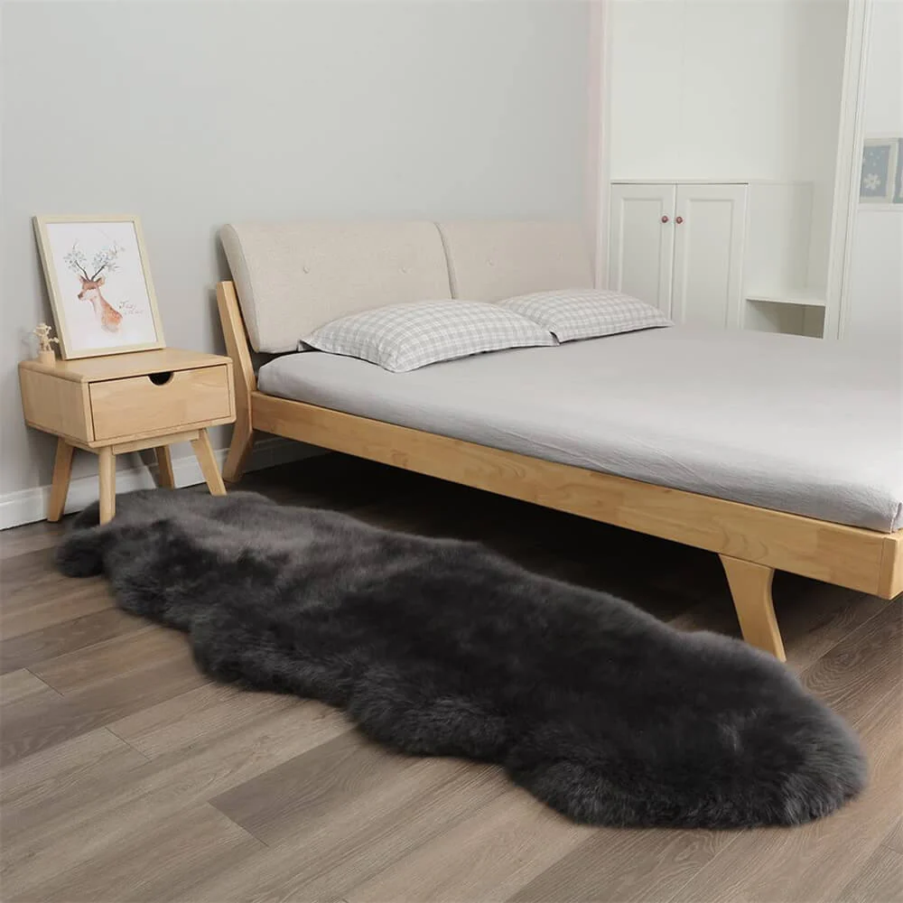 Long Plush Soft Irregular Cashmere Rug  C Cozy Comfort for Your Home - News Pet Shop