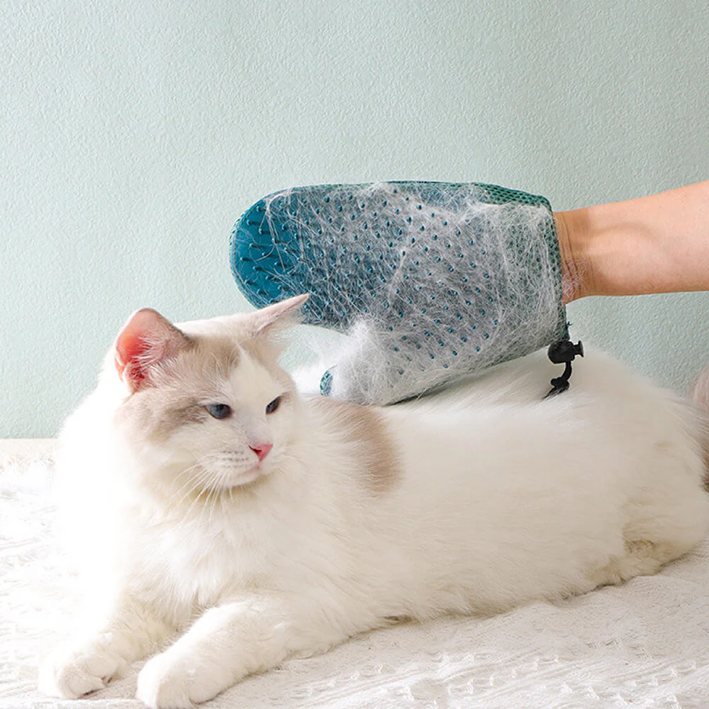 Pet Grooming Glove - Silicone Double Sides Pet Floating Brush - News Pet Shop