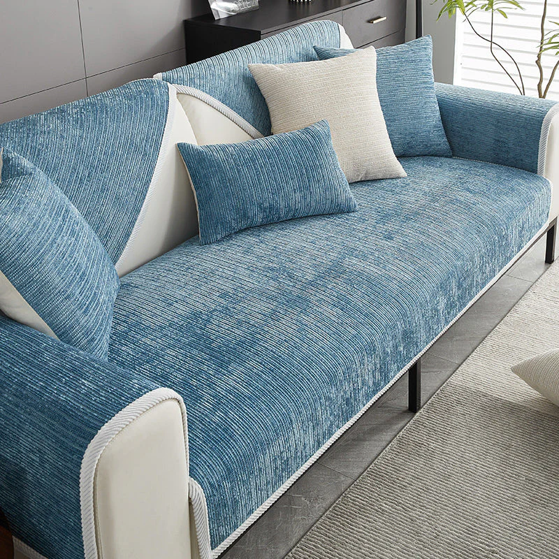 Waterproof Antimicrobial Simple Chenille Fabric Anti-scratch Couch Covers - News Pet Shop