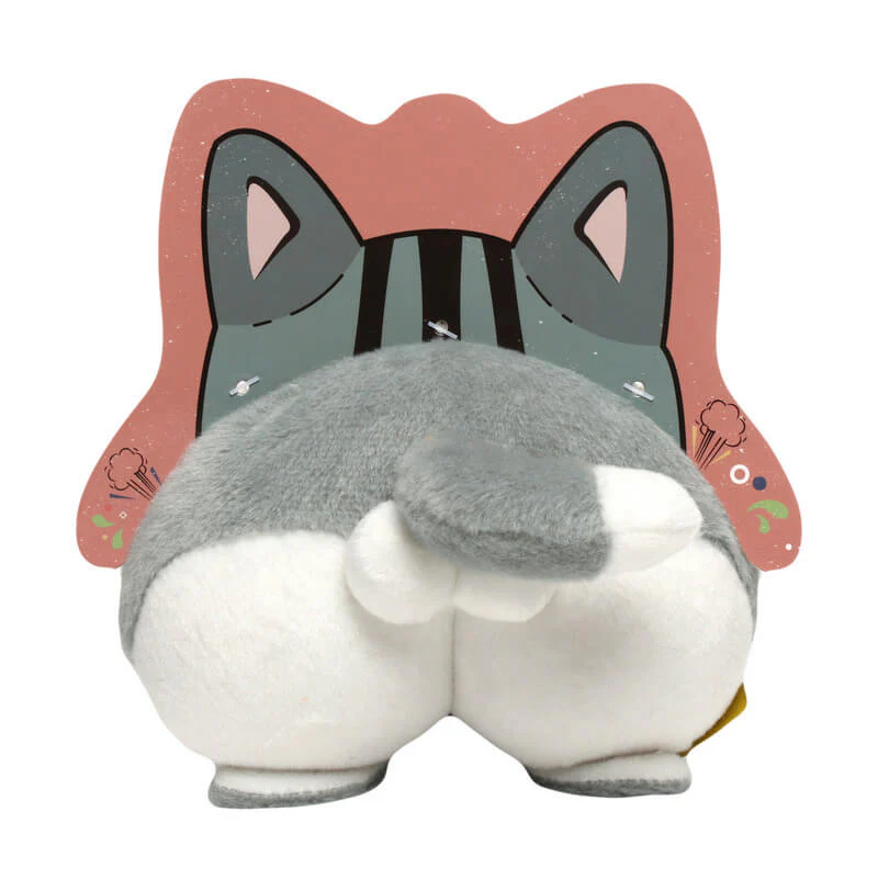 Funny Plush Squeaky Dog Toy - Butt - News Pet Shop