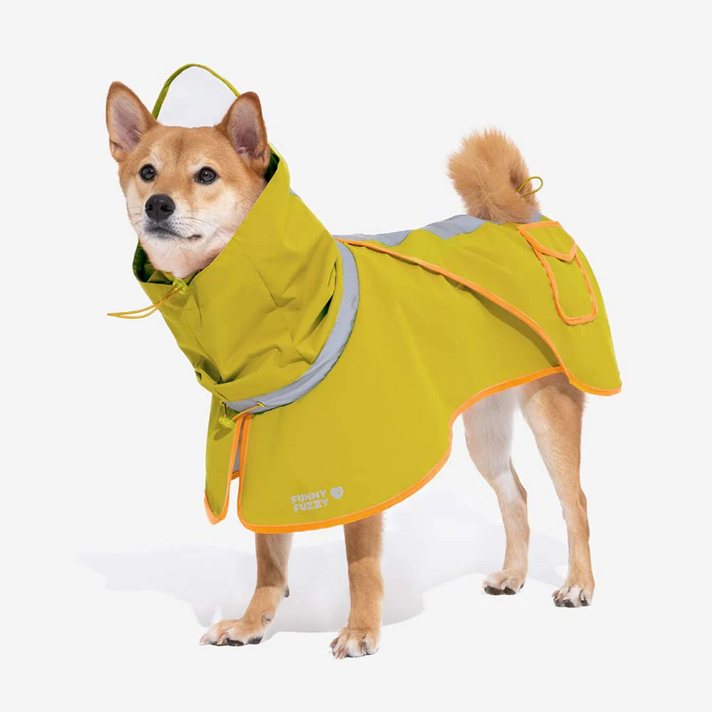 Adjustable Reflective Waterproof with Pocket Dog Human Matching Raincoat-Stay Dry - News Pet Shop