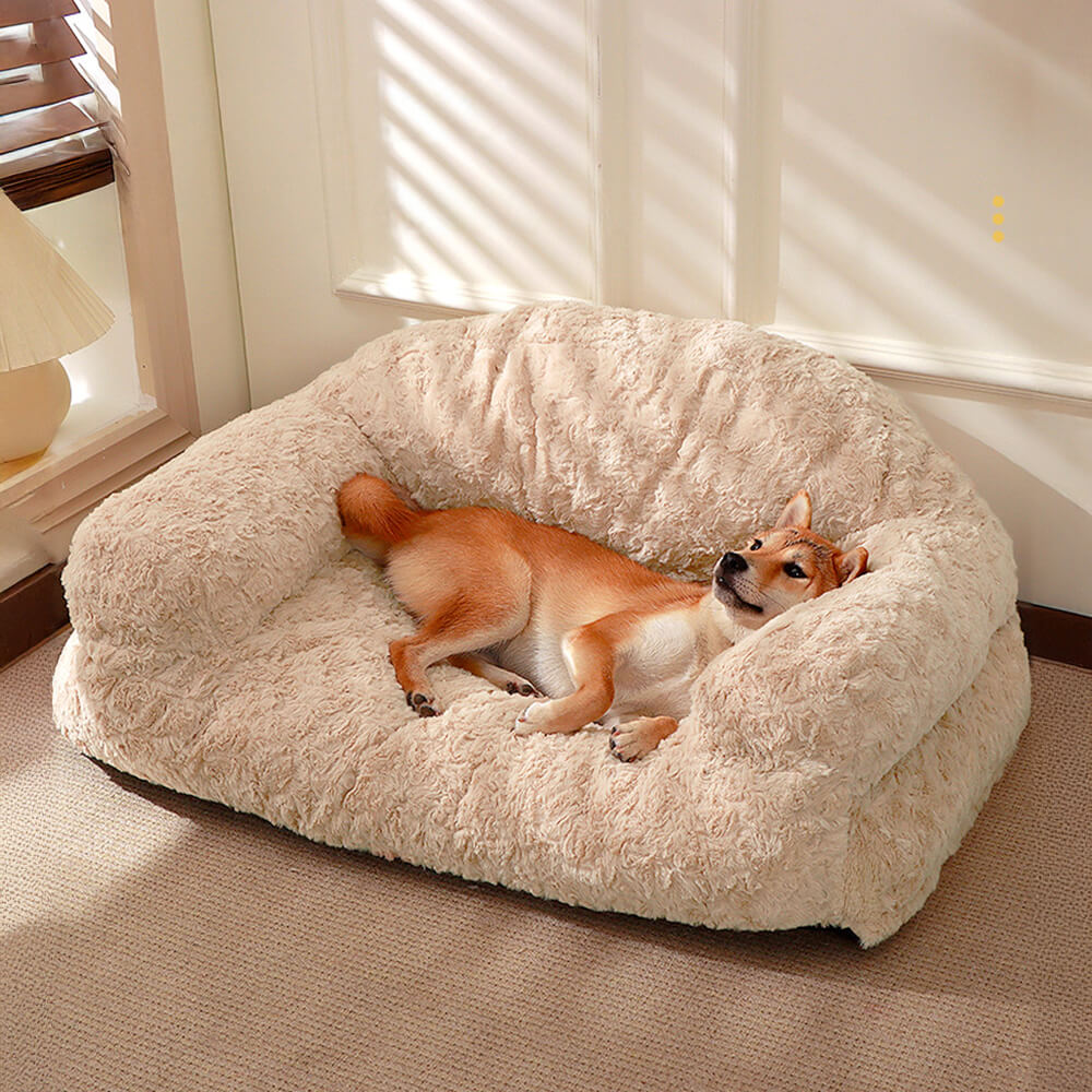 Cozy Full Support Warm Removable Washable Dog & Cat Sofa Bed - News Pet Shop