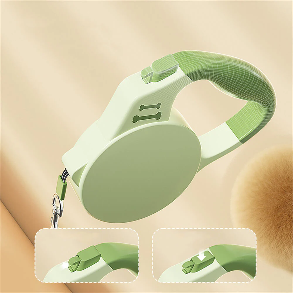 Handheld Automatic Retractable Pet Leash for Small and Medium-Sized Dogs - News Pet Shop