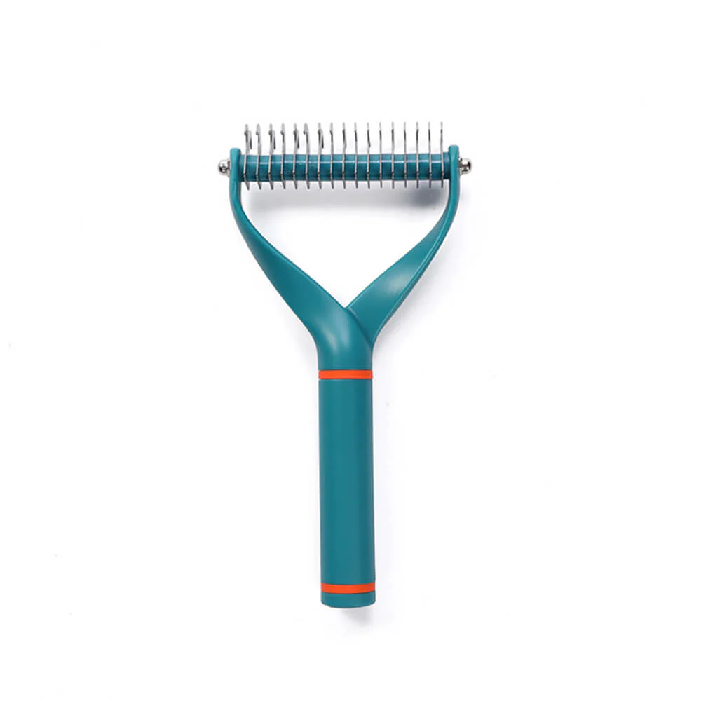 Pet Safe Dematting Comb Rake - Double Sided Blades - News Pet Shop