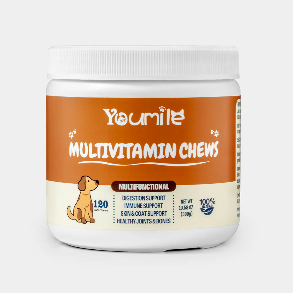 Dog Multivitamin Treats for Immune Health and Skin & Coat Support - 120 Count - News Pet Shop