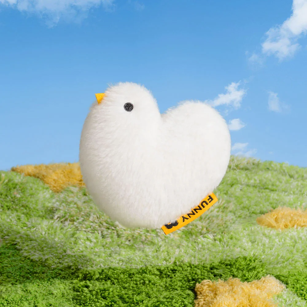 FUNNYFUZZY Peace Dove Plush Squeaky Dog Toy - News Pet Shop