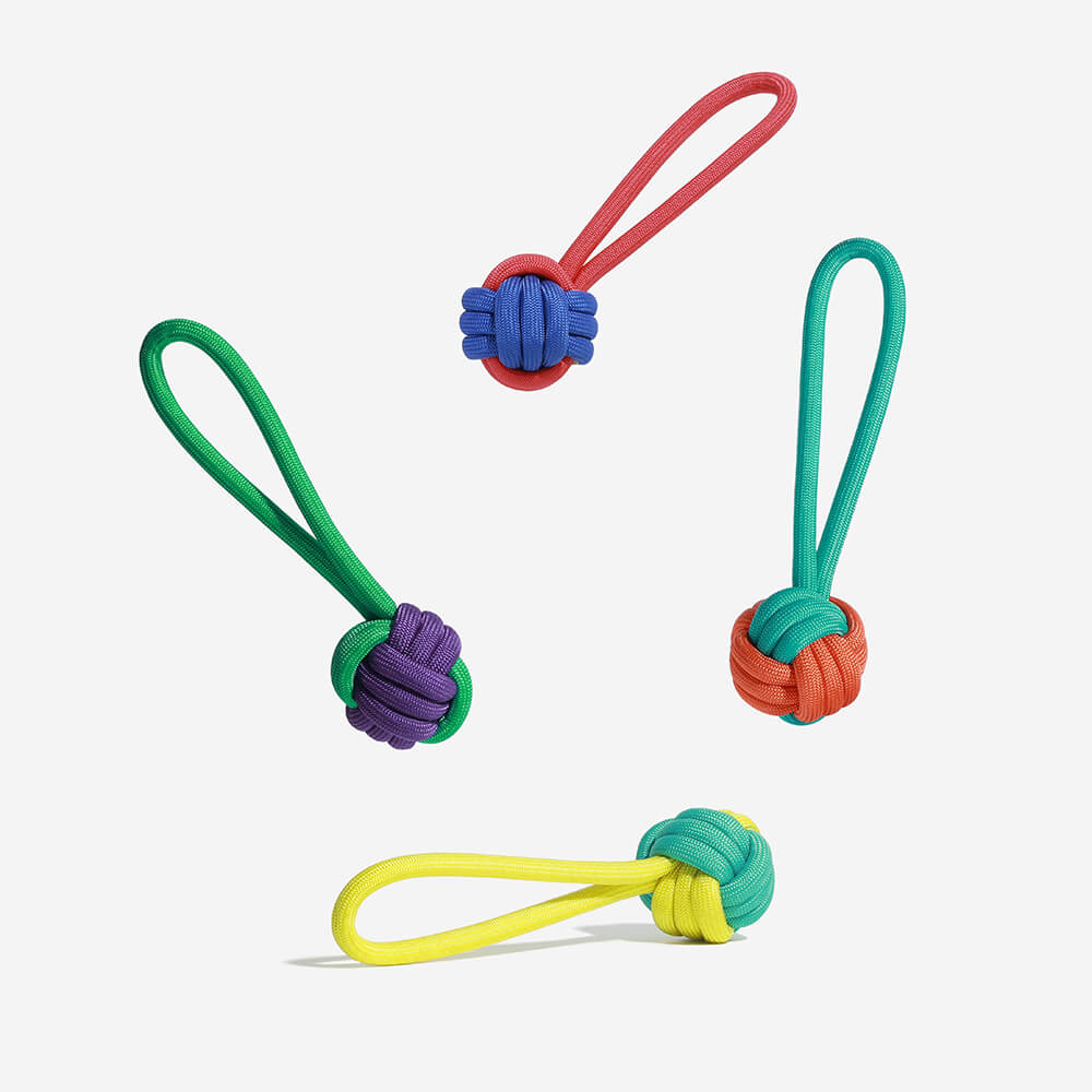 Knots Rope Tug Dog Toy - Color Clash - News Pet Shop