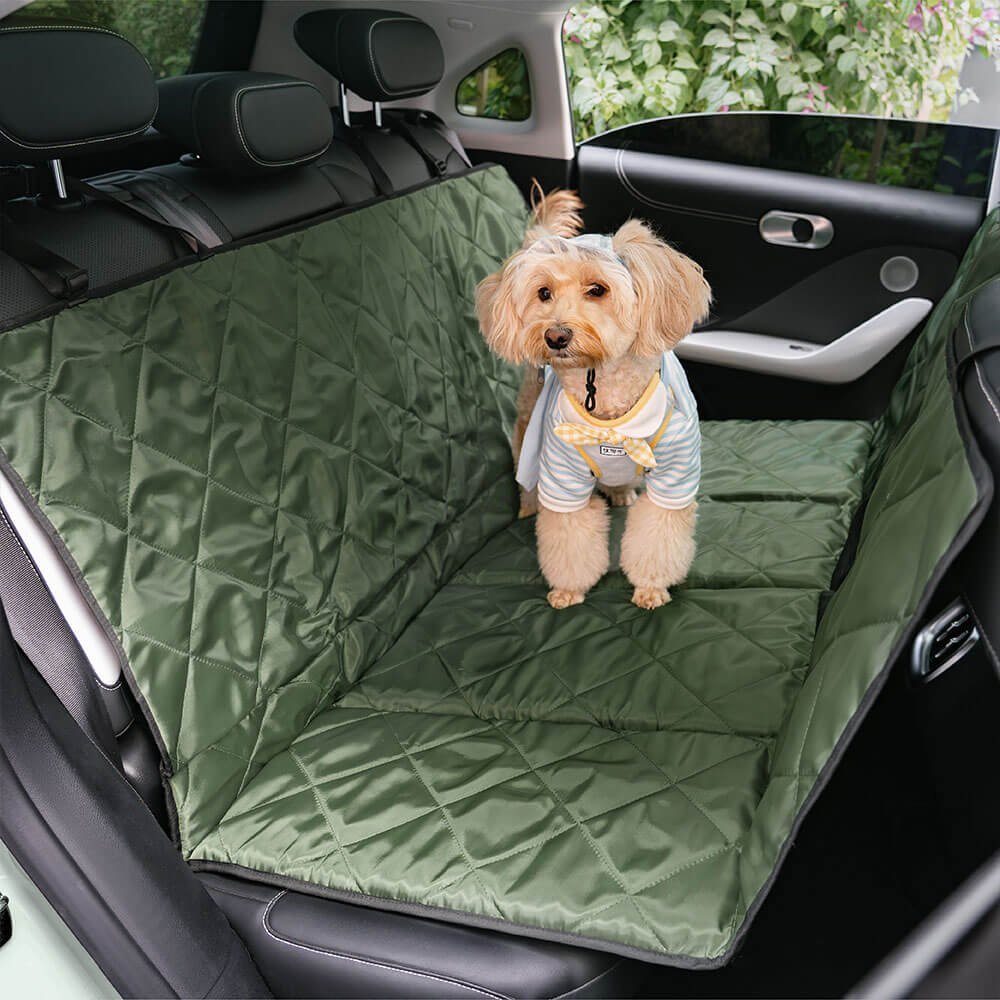 Travel Portable & Waterproof Folding Dog Car Back Seat Bed - News Pet Shop