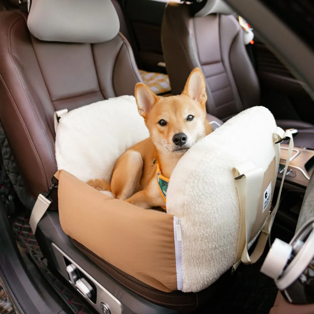 Travel Safety Pup Protector Large Dog Car Seat Bed - News Pet Shop