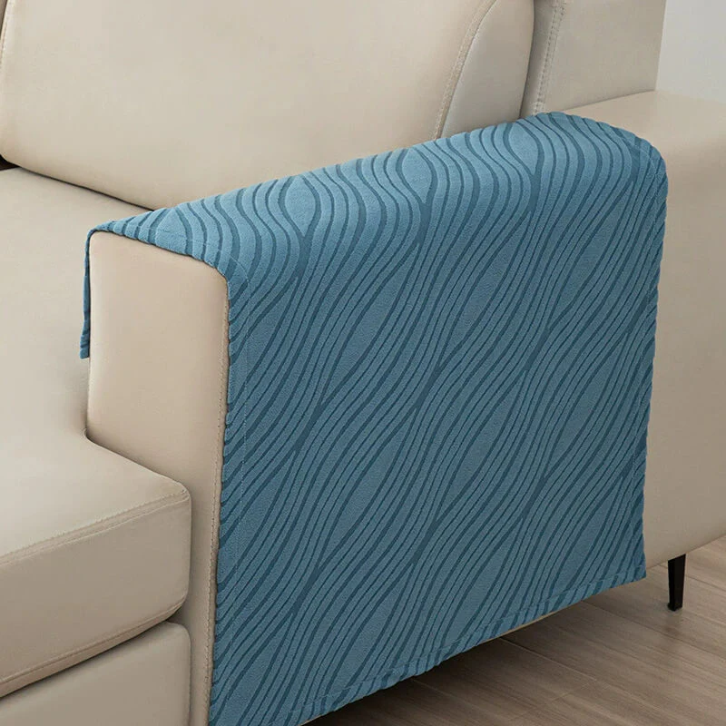 Soft Furry Non-Slip Sofa Protector Armrest Cover Set - News Pet Shop