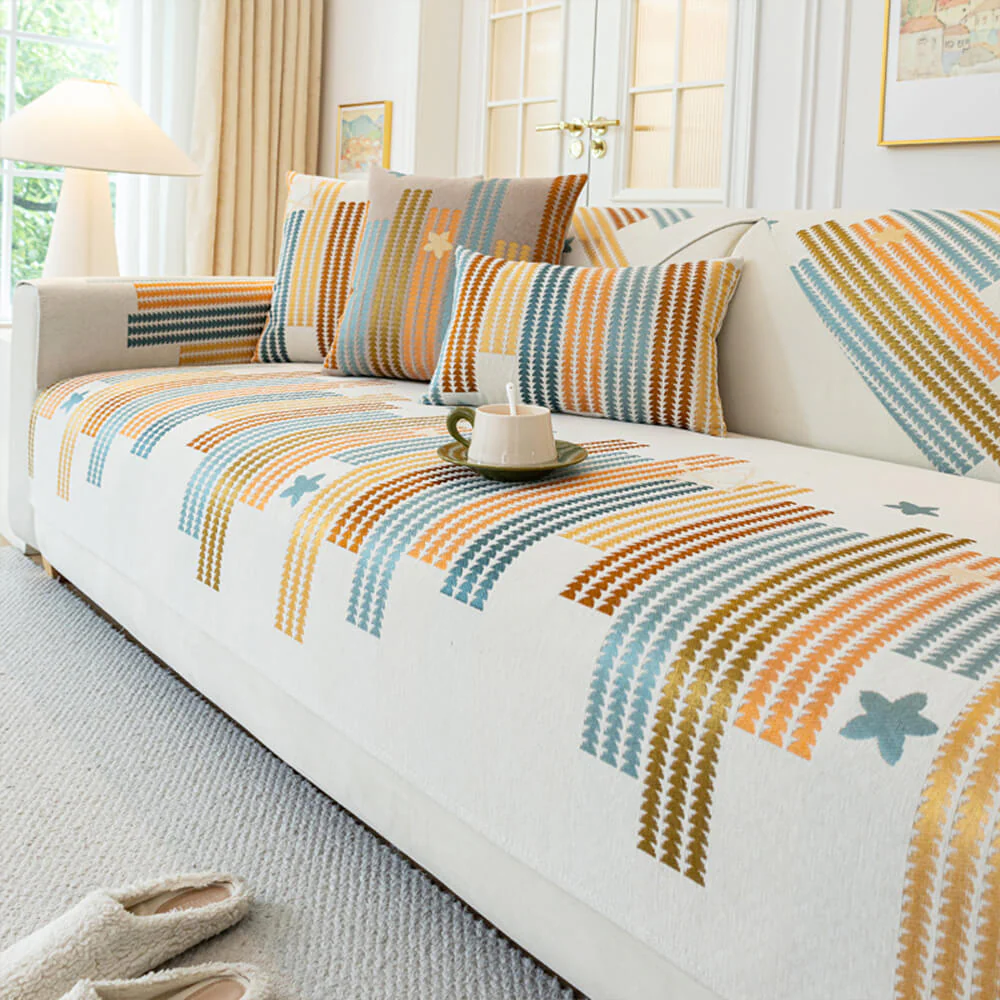 Chic All-seasons Chenille Anti-scratch Anti-Slip Furniture Protector Couch Cover - News Pet Shop