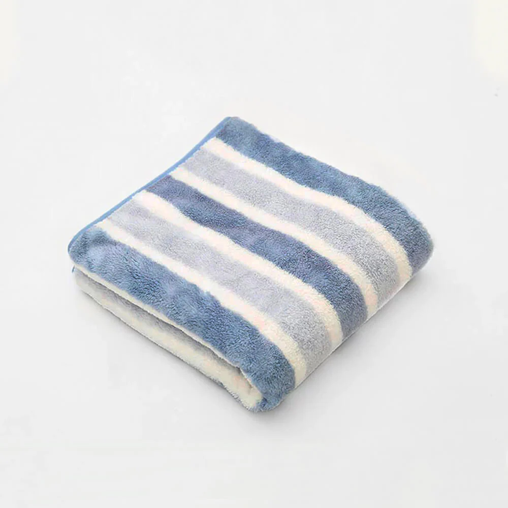 Striped Absorbent Drying Thickened Soft Dog & Cat Bath Towel - News Pet Shop