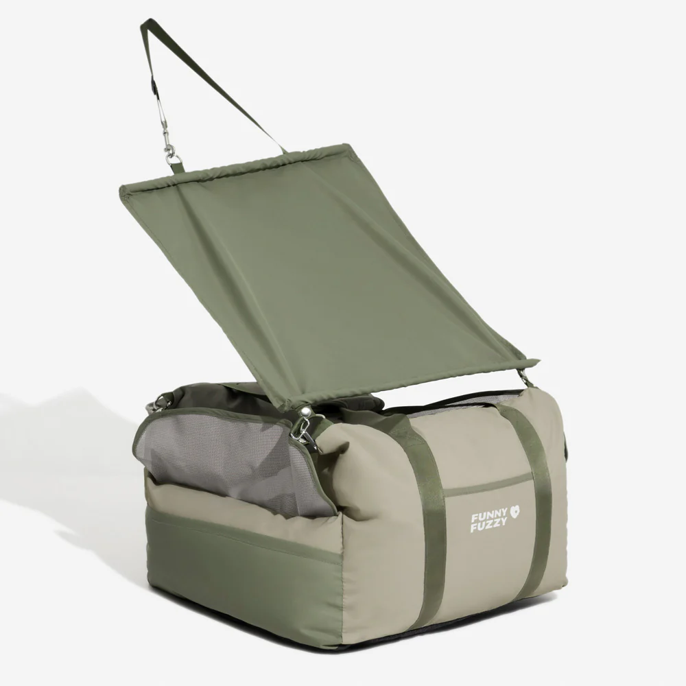 Dog Car Seat Sunshade - Pup Rover Waterproof Breathable Sun Safety Protection Dog Booster Car Seat - News Pet Shop