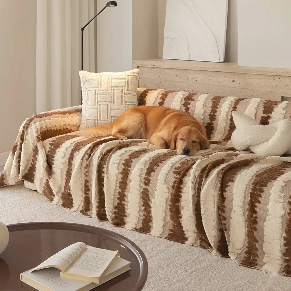 Modern Comfort Plush Multifunctional Blanket Sofa Protection Couch Cover - News Pet Shop