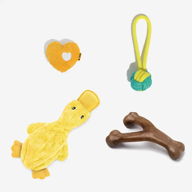 Interactive Cute Dog Chew Toy Set - Playful Fun - News Pet Shop