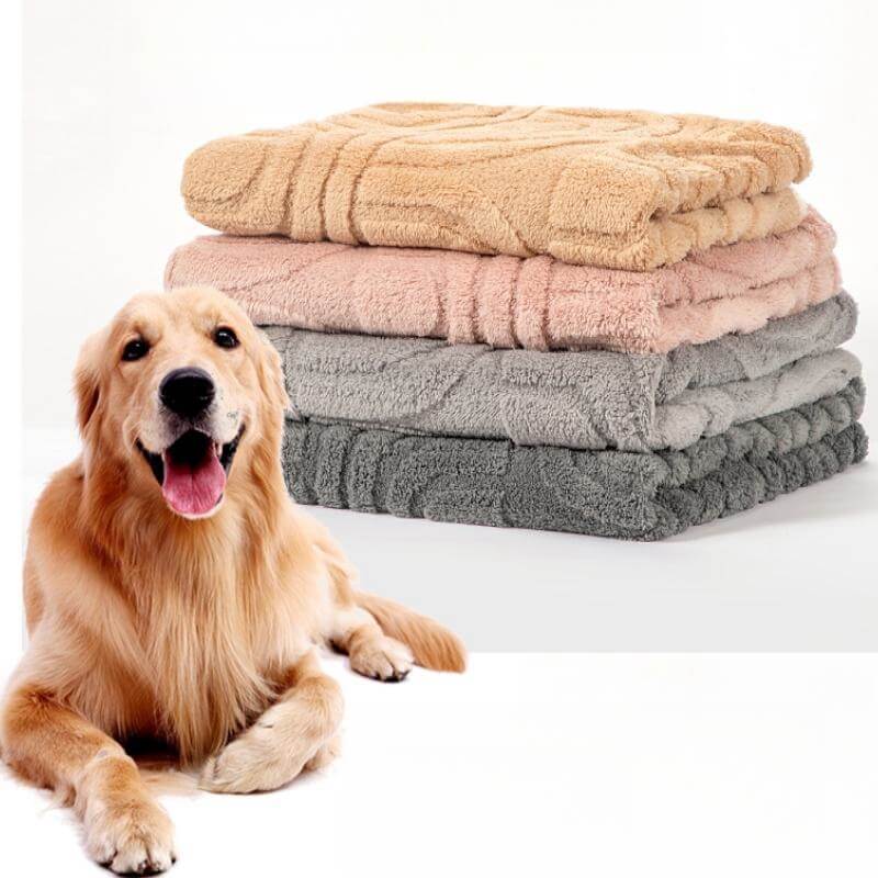 Double-sided Plush Warm Pet Blanket - News Pet Shop