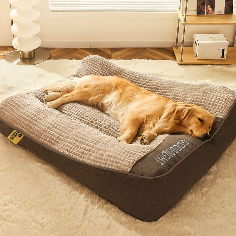 Customized Large Thick Scratch-resistant Spine Protection Dog Cushion Bed - News Pet Shop