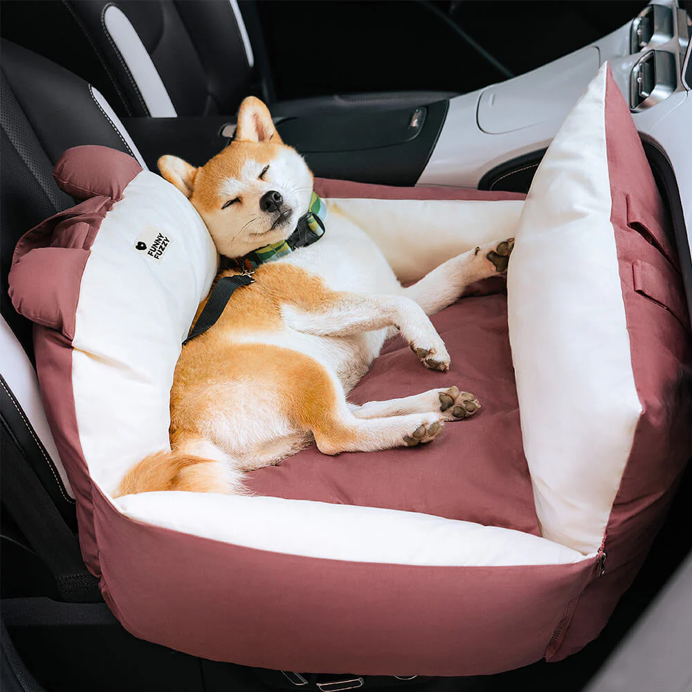 Bear Ears Pet Car Safety Bed Dog Car Seat Bed - News Pet Shop
